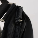 PRADA Shoulder Bag Nylon Black Silver Auth bs33344-10