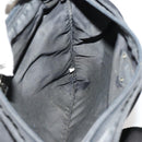 PRADA Shoulder Bag Nylon Black Silver Auth bs33344-19