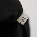 PRADA Shoulder Bag Nylon Black Silver Auth bs33344-12