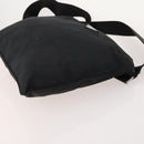 PRADA Shoulder Bag Nylon Black Silver Auth bs33344-3