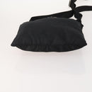 PRADA Shoulder Bag Nylon Black Silver Auth bs33344-5