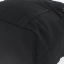 PRADA Vanity Pouch Nylon Black Silver Auth bs33345-17