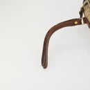 Burberry Nova Check Clutch Tasche Leder PVC 2er Set Beige Braun Auth bs33346-15