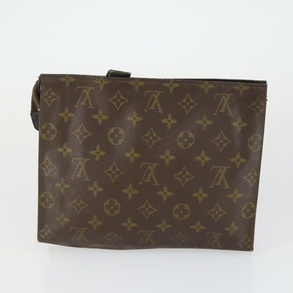 LOUIS VUITTON Monogram Clutch Bag 3 Set LV Auth bs33347