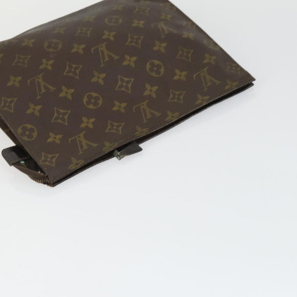LOUIS VUITTON Monogram Clutch Bag 3 Set LV Auth bs33347