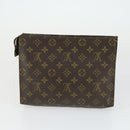 LOUIS VUITTON Monogram Clutch Bag 3 Set LV Auth bs33347-18