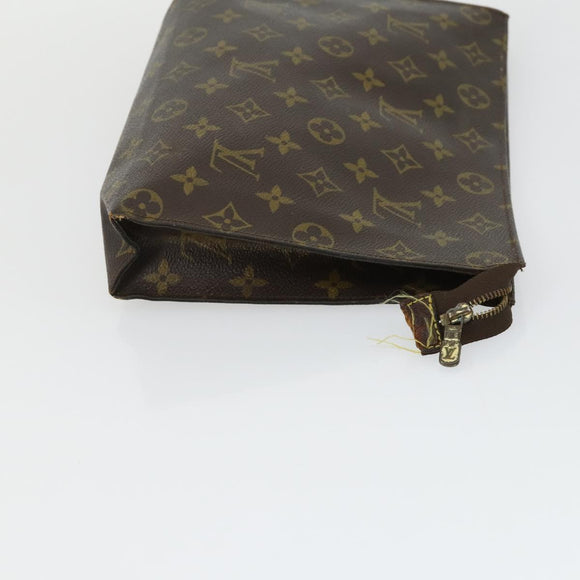LOUIS VUITTON Monogram Clutch Bag 3 Set LV Auth bs33347