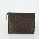 LOUIS VUITTON Monogram Clutch Bag 3 Set LV Auth bs33347-3