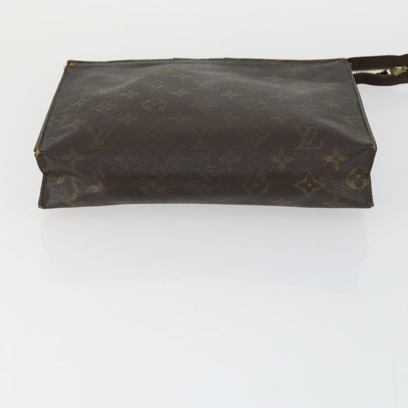 LOUIS VUITTON Monogram Clutch Bag 3 Set LV Auth bs33347