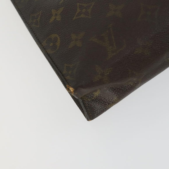 LOUIS VUITTON Monogram Clutch Bag 3 Set LV Auth bs33347