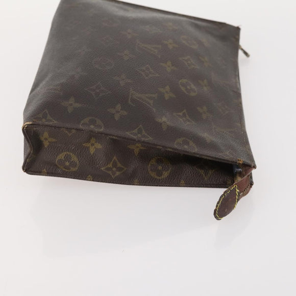 LOUIS VUITTON Monogram Clutch Bag 3 Set LV Auth bs33348