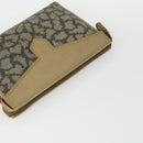 SAINT LAURENT Clutch Tas PVC Leer 2 Set Bruin Zwart Auth bs33349-5