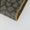 SAINT LAURENT Clutch Tas PVC Leer 2 Set Bruin Zwart Auth bs33349-7
