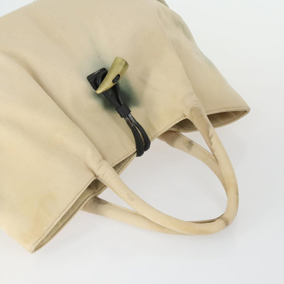 BURBERRY Nova Check Shoulder Bag Canvas PVC 4 Set Beige Red Auth bs33350