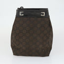 GUCCI GG Canvas Shoulder Bag Nylon 3 Set Red Brown beige Auth bs33351-16