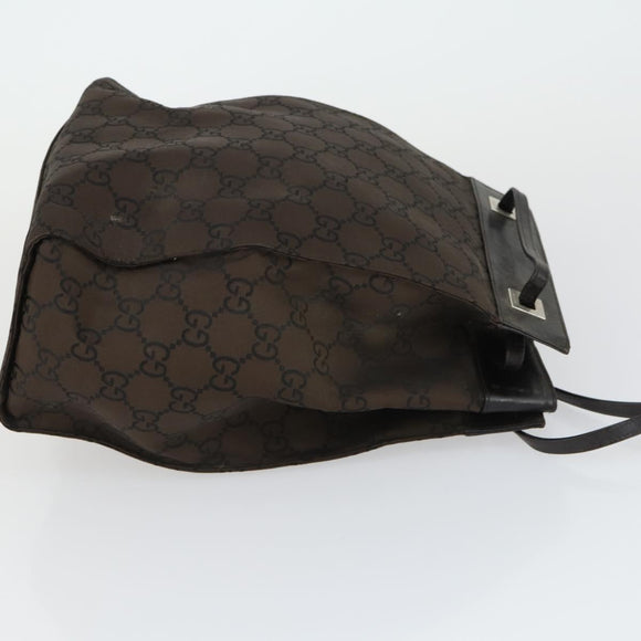 GUCCI GG Canvas Shoulder Bag Nylon 3 Set Red Brown beige Auth bs33351