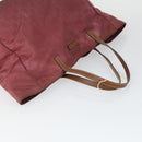 GUCCI GG Canvas Shoulder Bag Nylon 3 Set Red Brown beige Auth bs33351-5