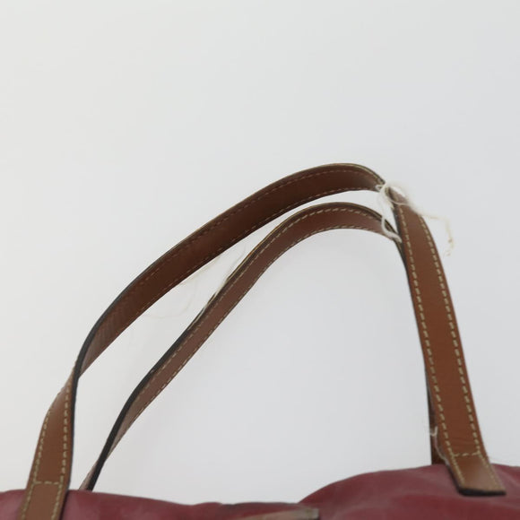 GUCCI GG Canvas Shoulder Bag Nylon 3 Set Red Brown beige Auth bs33351