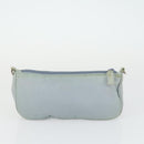 PRADA Pouch Nylon 2 Set Blue Black Auth bs33353-10