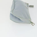 PRADA Pouch Nylon 2 Set Blue Black Auth bs33353-11