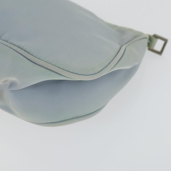 PRADA Pouch Nylon 2 Set Blue Black Auth bs33353