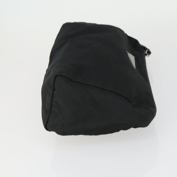 PRADA Pouch Nylon 2 Set Blue Black Auth bs33353