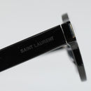 SAINT LAURENT Sunglasses plastic 2 Set Brown Silver Auth bs33359-10