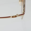 SAINT LAURENT Sunglasses plastic 2 Set Brown Silver Auth bs33359-5