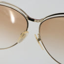 SAINT LAURENT Sunglasses plastic 2 Set Brown Silver Auth bs33359-6