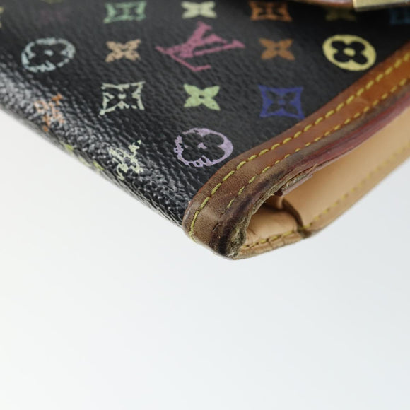 LOUIS VUITTON Monogram Wallet 4 Set Multicolor LV Auth bs33360