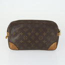 LOUIS VUITTON Monogram Clutch Bag 2 Set LV Auth bs33361-3