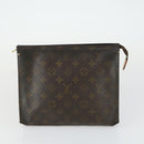 LOUIS VUITTON Monogram Clutch Bag 3 Set LV Auth bs33362-9