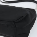 BOTTEGA VENETA Shoulder Bag Canvas Black Silver Auth bs33364-15