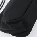 BOTTEGA VENETA Shoulder Bag Canvas Black Silver Auth bs33364-16