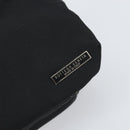 BOTTEGA VENETA Shoulder Bag Canvas Black Silver Auth bs33364-17