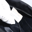 BOTTEGA VENETA Shoulder Bag Canvas Black Silver Auth bs33364-12