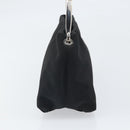 BOTTEGA VENETA Shoulder Bag Canvas Black Silver Auth bs33364-4