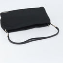 BOTTEGA VENETA Shoulder Bag Canvas Black Silver Auth bs33364-7