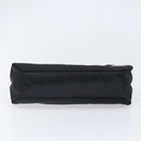BOTTEGA VENETA Shoulder Bag Canvas Black Silver Auth bs33364-5