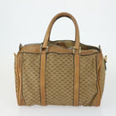 GUCCI Micro GG Supreme Clutch Bag PVC 2 Set Brown Beige Auth bs33365-2