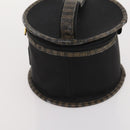 FENDI Zucchino Canvas Bag Leather Nylon 4 Set Brown Black beige Auth bs33366-10