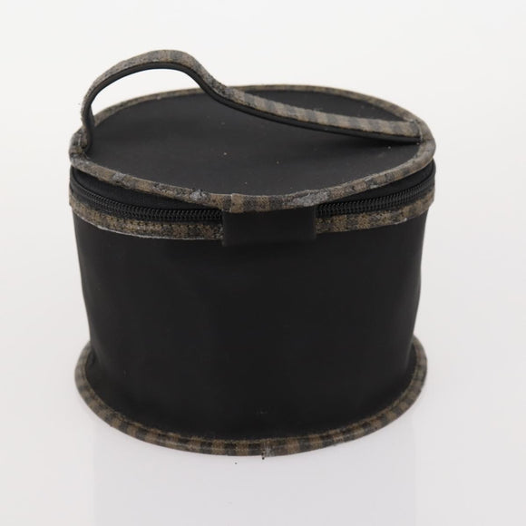 FENDI Zucchino Canvas Bag Leather Nylon 4 Set Brown Black beige Auth bs33366