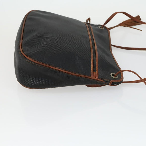 BOTTEGA VENETA Handtasche Canvas PVC Wildleder 3er Set Beige Schwarz Auth bs33367
