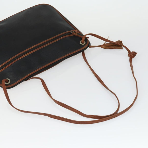 BOTTEGA VENETA Handtasche Canvas PVC Wildleder 3er Set Beige Schwarz Auth bs33367