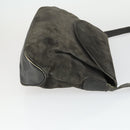 BOTTEGA VENETA Handtasche Canvas PVC Wildleder 3er Set Beige Schwarz Auth bs33367-4