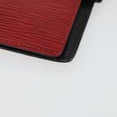 LOUIS VUITTON Epi Monogram Vernis Agenda PM Day Cover 2 Set Red LV Auth bs33370-7
