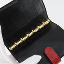 LOUIS VUITTON Epi Monogram Vernis Agenda PM Day Cover 2 Set Red LV Auth bs33370-9