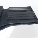 CHANEL Wallet Caviar Skin Black Gold CC Auth bs33372-14