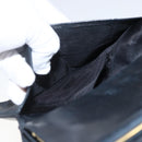 CHANEL Wallet Caviar Skin Black Gold CC Auth bs33372-15