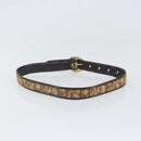Christian Dior Trotter Canvas Gürtel 78 cm Braun Original bs33375-2
